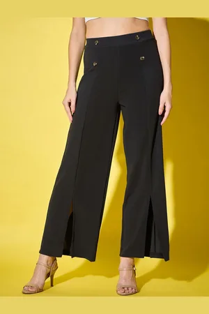 BuyNewTrend Women Comfort High-Rise Trousers