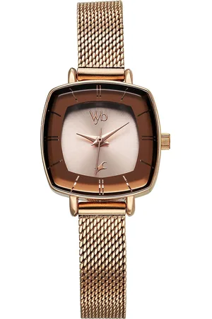 Fastrack Women Embellished Dial & Bracelet Style Straps Analogue Watch FV60058WM01