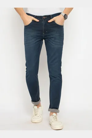 Duke Men Slim Fit Light Fade Stretchable Jeans