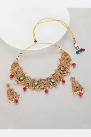 Anouk Gold-Plated Necklace Set