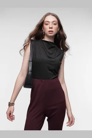 French Connection Ruched Detail Sleeveless Top