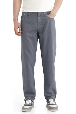 RARE RABBIT Men Cotton Relaxed Fit Stretchable Jeans