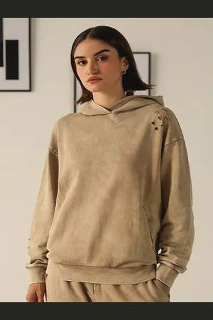 Muvazo Women Long Sleeves Hooded Sweatshirt