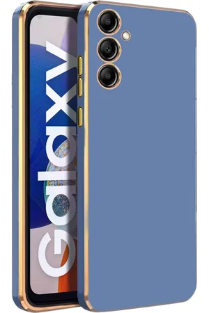 Karwan Electroplated Chrome 6D Samsung A14 Phone Back Case