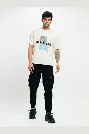 FREAKINS Men Typography Printed Applique T-shirt