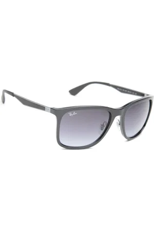 Ray-Ban Men Gradient Grey Lens Square Sunglasses - 0RB4313601/8G58
