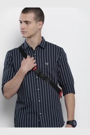 The Indian Garage Co Striped Casual Cotton Shirt