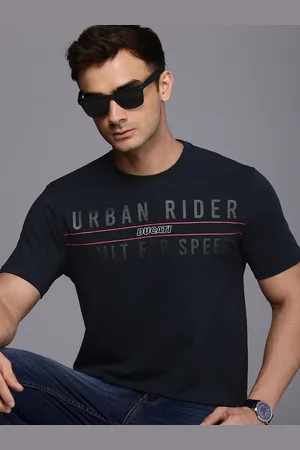 DUCATI Typography Printed T-shirt