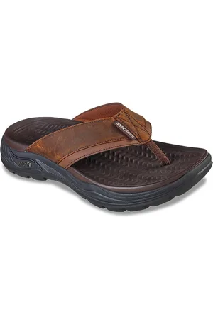 Skechers Men Brown Comfort Sandals