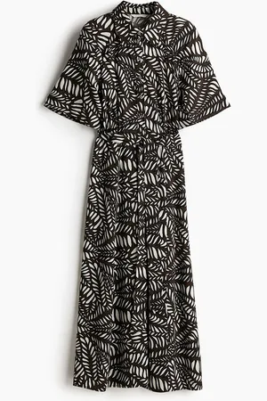 H&M Tie-Belt Shirt Dress