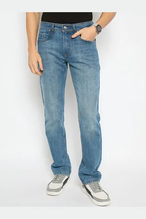 Duke Men Straight Fit Light Fade Stretchable Jeans