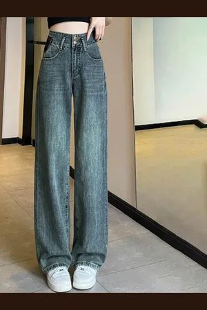 DressBerry Women Straight Fit High-Rise Light Fade Jeans