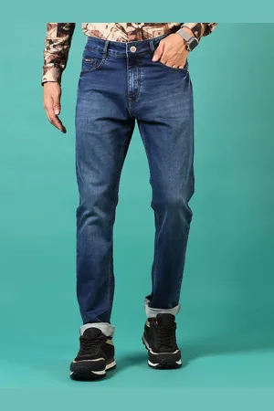 V-Mart Men Cotton Light Fade Jeans