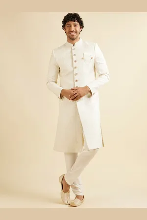 Manyavar Men Mandarin Collar Sherwani Set