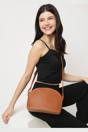 Fastrack Women Tan Casual Sling Bag