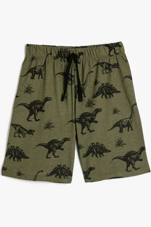 Koton Boys Printed Pure Cotton Shorts