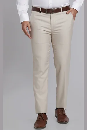 Park Avenue Men Mid-Rise Slim Fit Formal Trouser