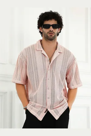 Campus Men Comfort Opaque Casual Shirt