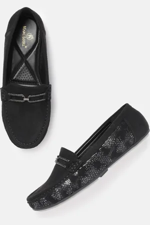 Marc Loire Women Embellished Suede Loafers