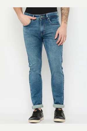 Duke Men Slim Fit Light Fade Stretchable Jeans