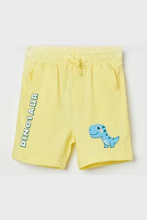 Lifestyle Infant Boys Mid-Rise Graphic Printed Pure Cotton Shorts