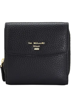 Da Milano Women Textured Leather Three Fold Wallet