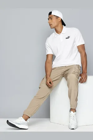 PUMA Brand Logo Polo Collar T-shirt