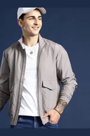 Mast & Harbour Textured Bomber Jacket