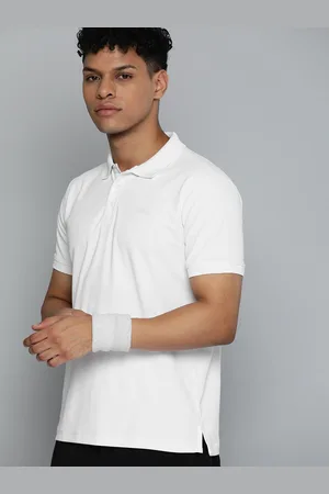 HRX Men Brand Logo Printed Polo Collar Rapid-Dry Sports T-shirt