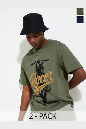 Max Collection Urb_N Men Graphic T-Shirt - Pack of 2
