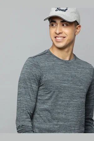 Skechers Men Grey T-shirt