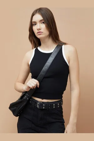 Lifestyle Women Solid Round Neck Cotton T-shirt