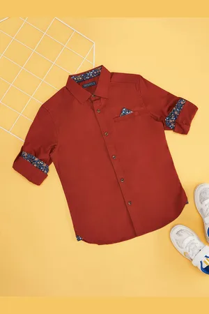 Pantaloons Boys Opaque Casual Shirt