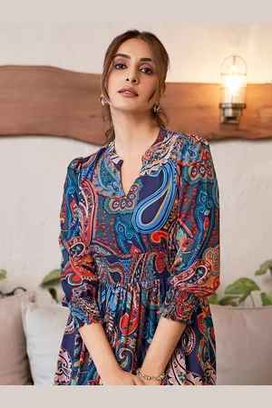 Femvy Paisley Printed Kurta