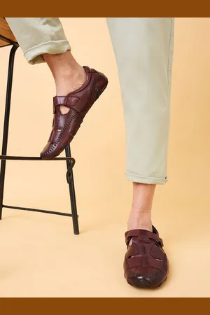 Regal Men Leather Fisherman Sandals