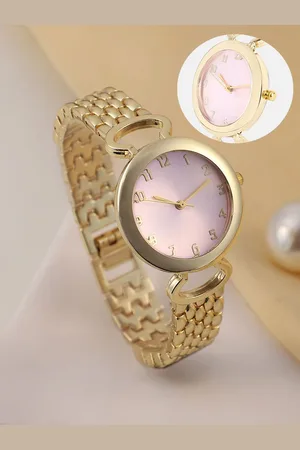Campus Sutra Women Embellished The Byzantine Round Watch SS25_HSWC1310