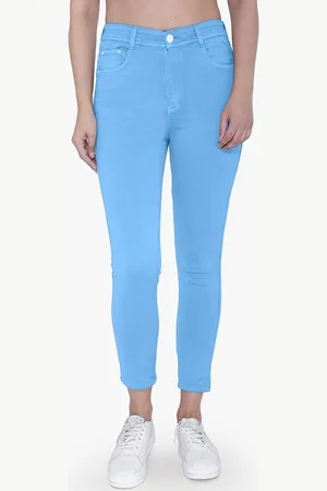 FCK-3 Women Blue Jean High-Rise Stretchable Jeans