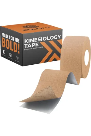 BOLDFIT Unisex Waterproof Kinesiology Tape Beige 5cm