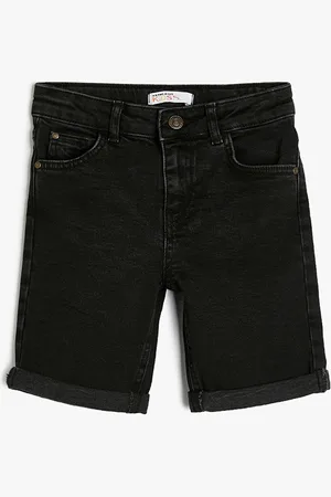 Koton Boys Mid Rise Denim Shorts