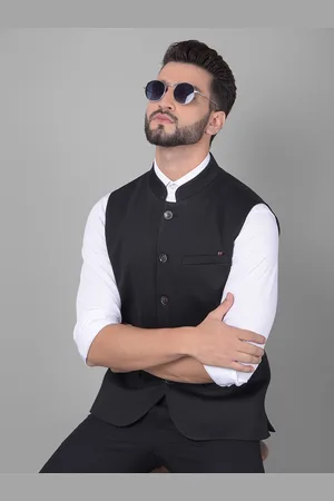 Crimsoune Club Woven Nehru Jacket