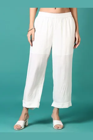 V-Mart Women Mid-Rise Slip-On Regular Trousers