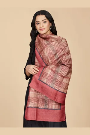 Fabindia Checked Cotton Stole