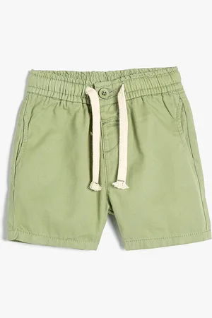 Koton Boys Mid-Rise Pure Cotton Shorts