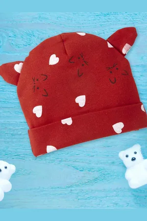 Babywish Infants Printed Cotton Beanie