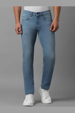 Louis Philippe Men Slim Fit Pure Cotton Jeans
