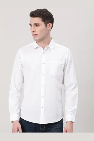 Crocodile Spread Collar Comfort Cotton Casual Shirt