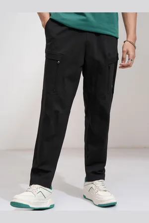 Highlander Men Baggy Tapered Fit Trousers