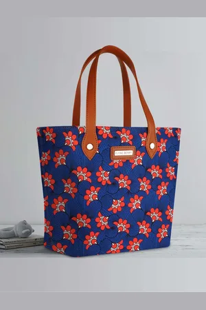 FLYING BERRY Floral Printed Shopper Tote Bag