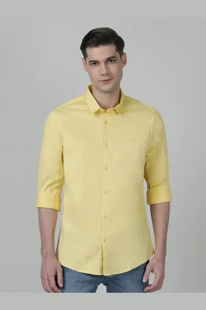 Crocodile Men Slim Fit Casual Cotton Shirt