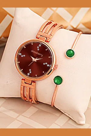 DressBerry Watch & Bangle Watch Gift Set
